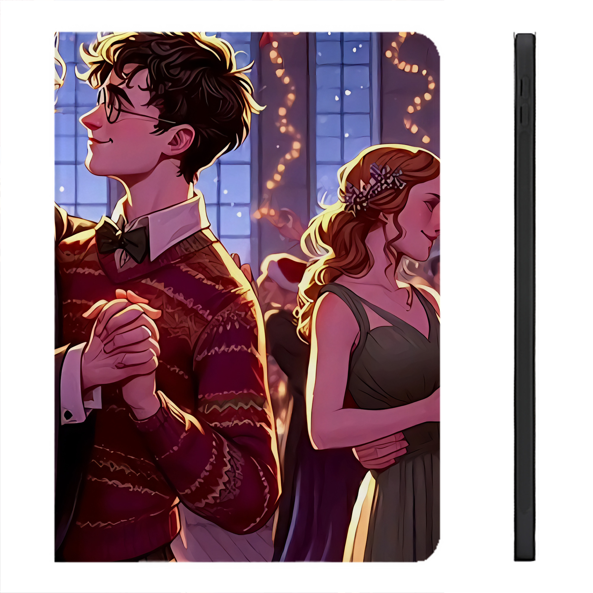 （画像用） Harry Potter ハリー・ポッターシリーズ IPadケース ペンホルダー付き ブックスタイルデザイン